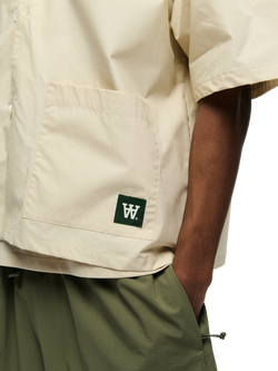 WOOD WOOD WWmumphry Cotton Shirt - view 2, Fog