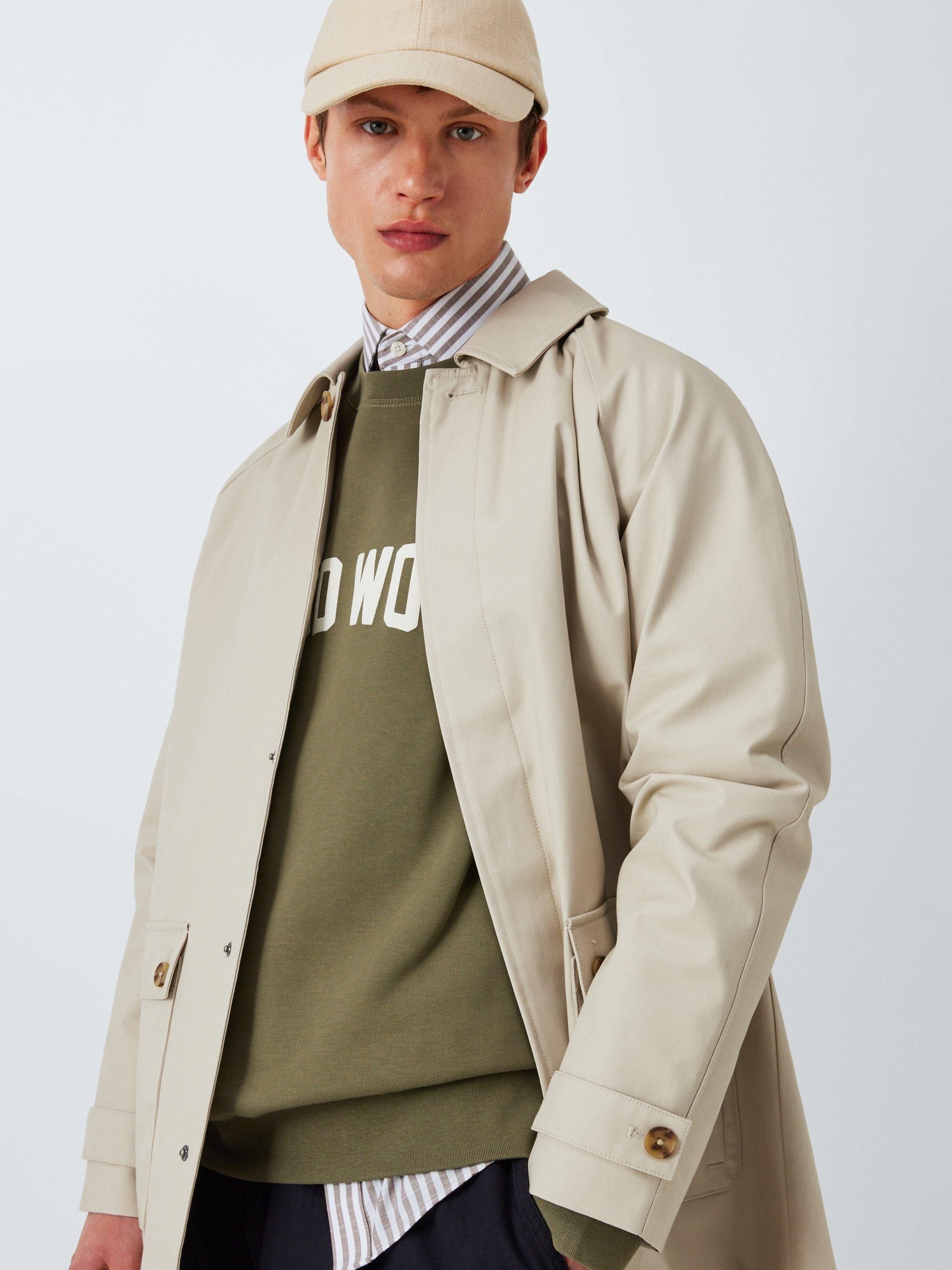Product image 5 of 6, which shows WOOD WOOD Hester Butterfly Logo Sweatshirt, Dusty Olive, S