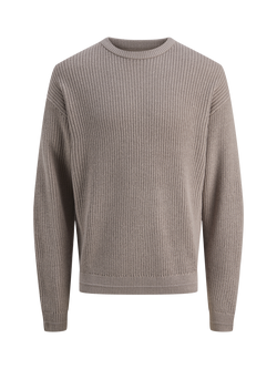 Jack & Jones Kids' Cotton Blend Crew Neck Jumper, Atmosphere, Atmosphere