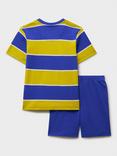 Crew Clothing Kids' Short Pyjama Set, Multi Yellow