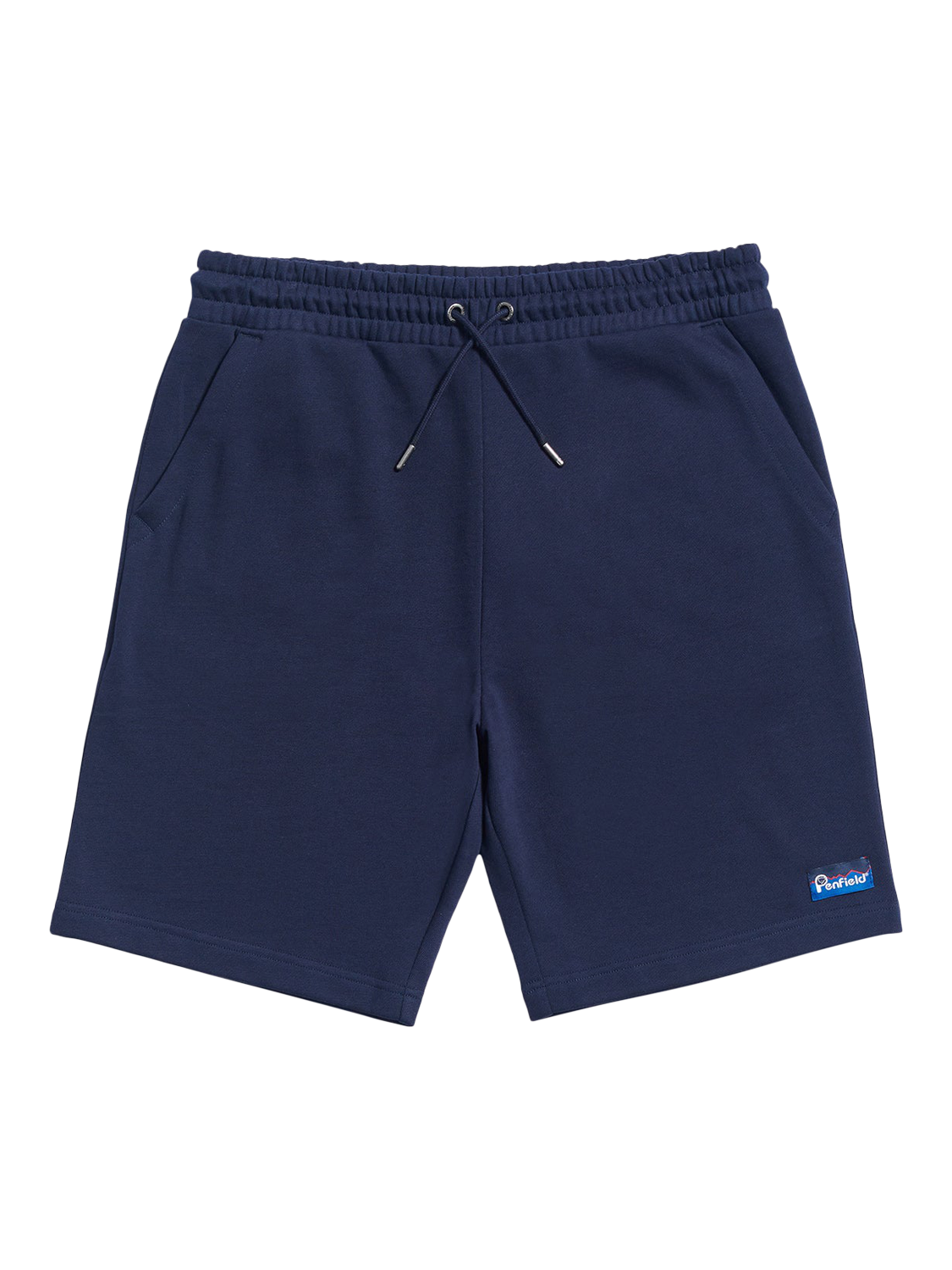Product image 1 of 4, which shows Penfield Original Logo Sweat Shorts, Navy Blazer, S