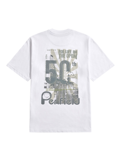 Penfield 50th Anniversary Photo Print T-Shirt, Bright White - view 2, Bright White