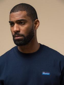 Penfield Fishing Bear Cotton T-Shirt - view 2, Navy Blazer