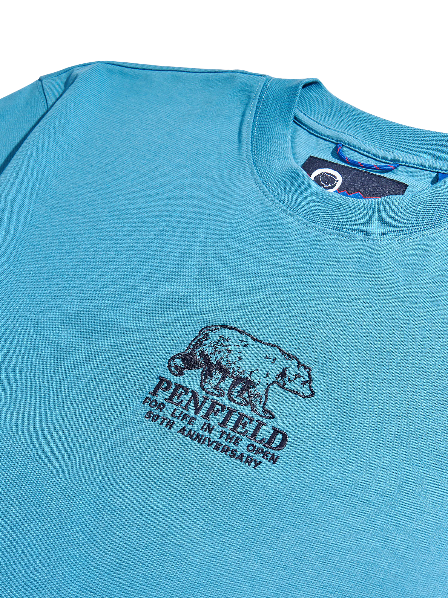 Product image 3 of 4, which shows Penfield 50th Anniversary T-Shirt, Niagara, S