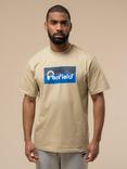 Penfield Large Original Logo Cotton T-Shirt, Fields Of Rye