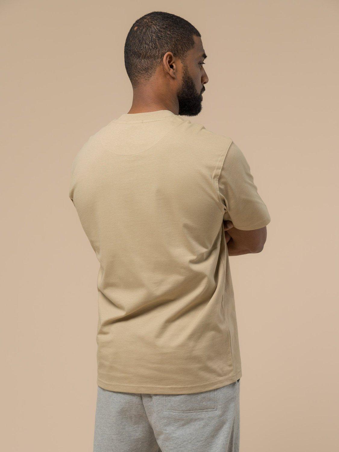 Product image 5 of 8, which shows Penfield Large Original Logo Cotton T-Shirt, Fields Of Rye, S