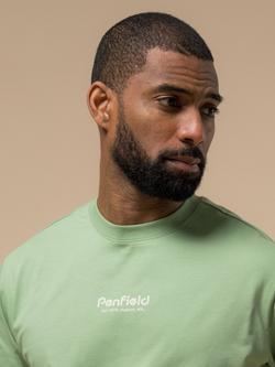 Penfield Pocket Circle Landscape Graphic Cotton T-Shirt - view 2, Mistletoe