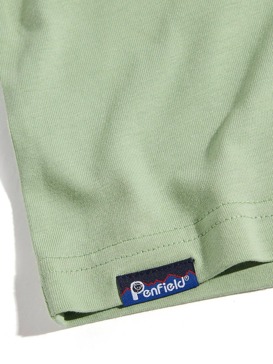 Product image 10 of 10, which shows Penfield Pocket Circle Landscape Graphic Cotton T-Shirt, Mistletoe, S