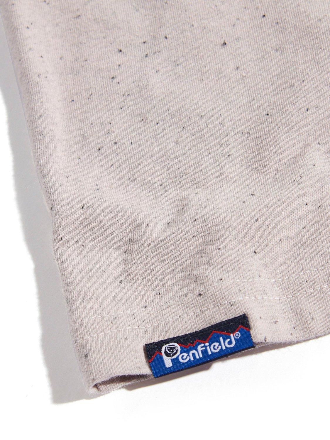 Product image 9 of 9, which shows Penfield Cotton Retro Whale Print T-Shirt, Cloud Grey, S