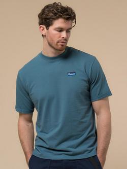 Penfield Cotton Textured T-Shirt, Blue Fusion, Blue Fusion