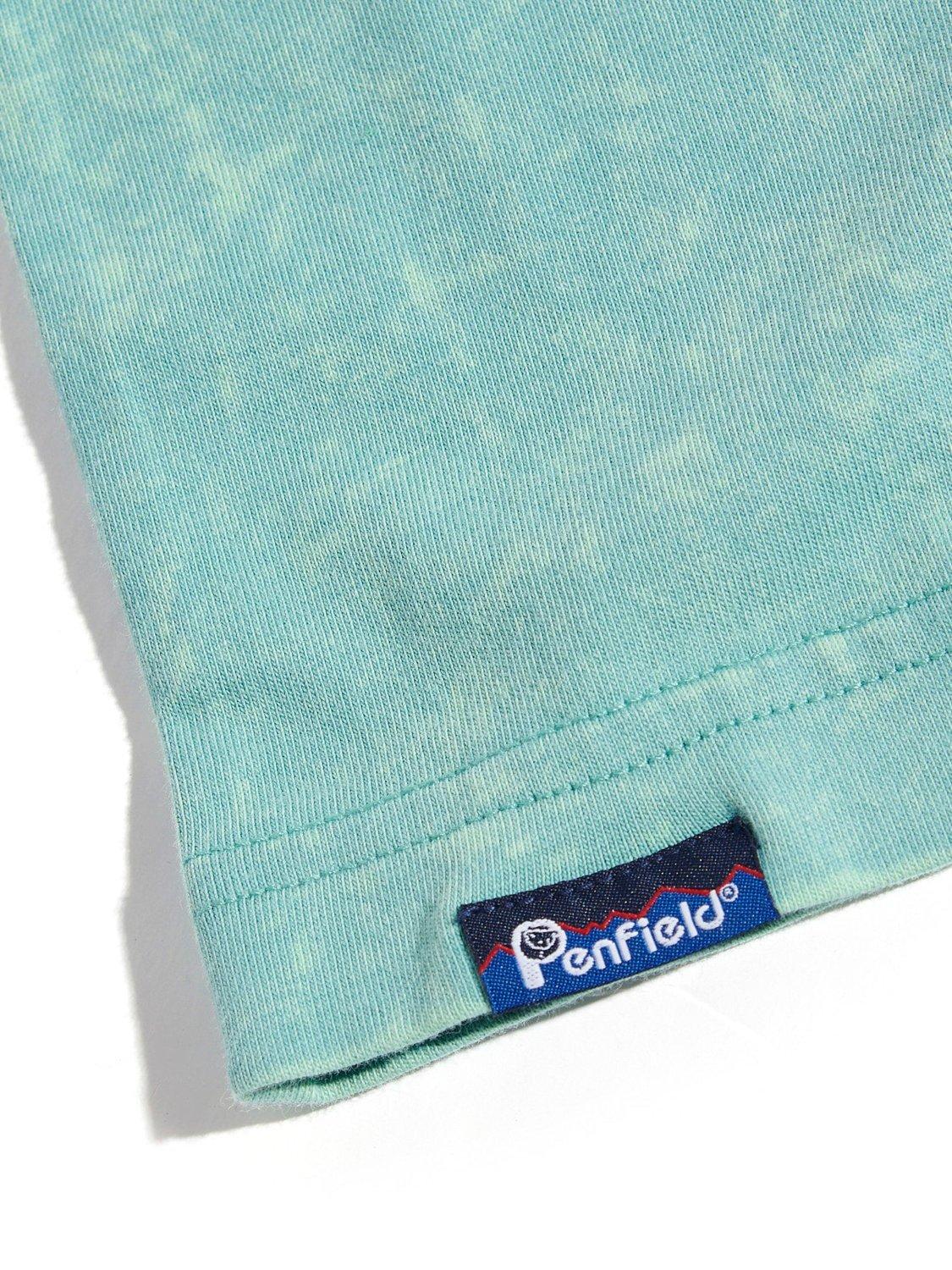 Product image 11 of 11, which shows Penfield Whale Scene Graphic T-Shirt, Dusty Turquoise, S