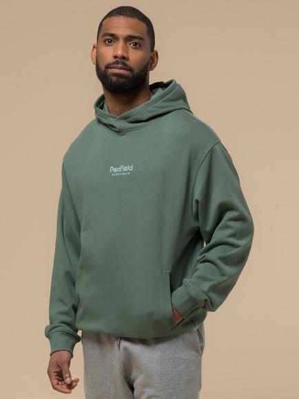 Penfield Circle Landscape Cotton Hoodie, Dark Forest, Dark Forest
