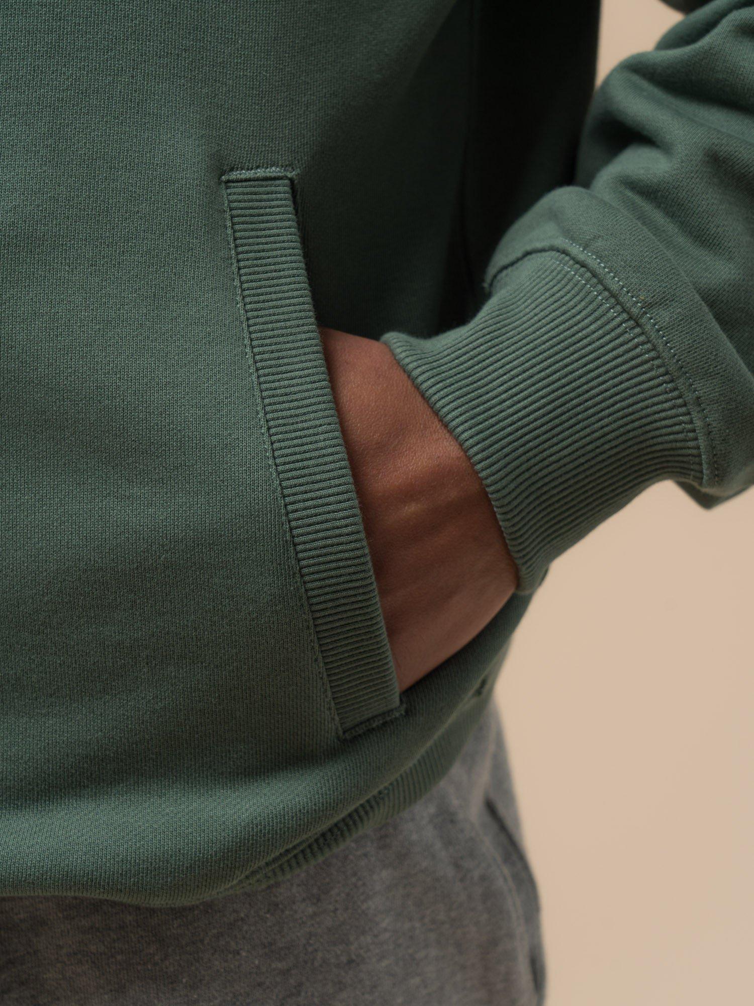 Product image 6 of 10, which shows Penfield Circle Landscape Cotton Hoodie, Dark Forest, S