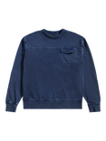 Penfield Newchester Panelled Crew Sweatshirt, Navy