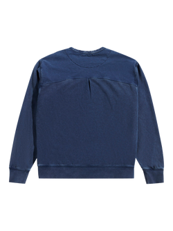 Penfield Newchester Panelled Crew Sweatshirt, Navy - view 2, Navy