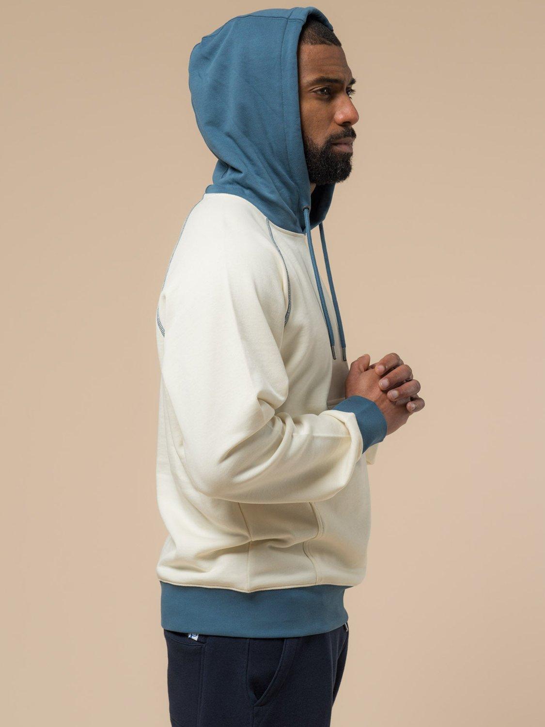 Product image 4 of 8, which shows Penfield Pac Jac Cotton Hoodie, Vanilla Ice, S
