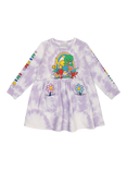 Stella McCartney Kids Kids' Cotton Jersey Earth Gang Flowers Tie-Dye Dress