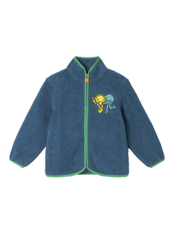 Stella McCartney Kids Kids' Jack Teddy Fleece Jacket, Blue, Blue