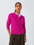 John Lewis Round Neck Cashmere Cardigan
