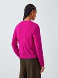 John Lewis Round Neck Cashmere Cardigan