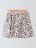 John Lewis Kids' Sequin Party Skirt, Multi