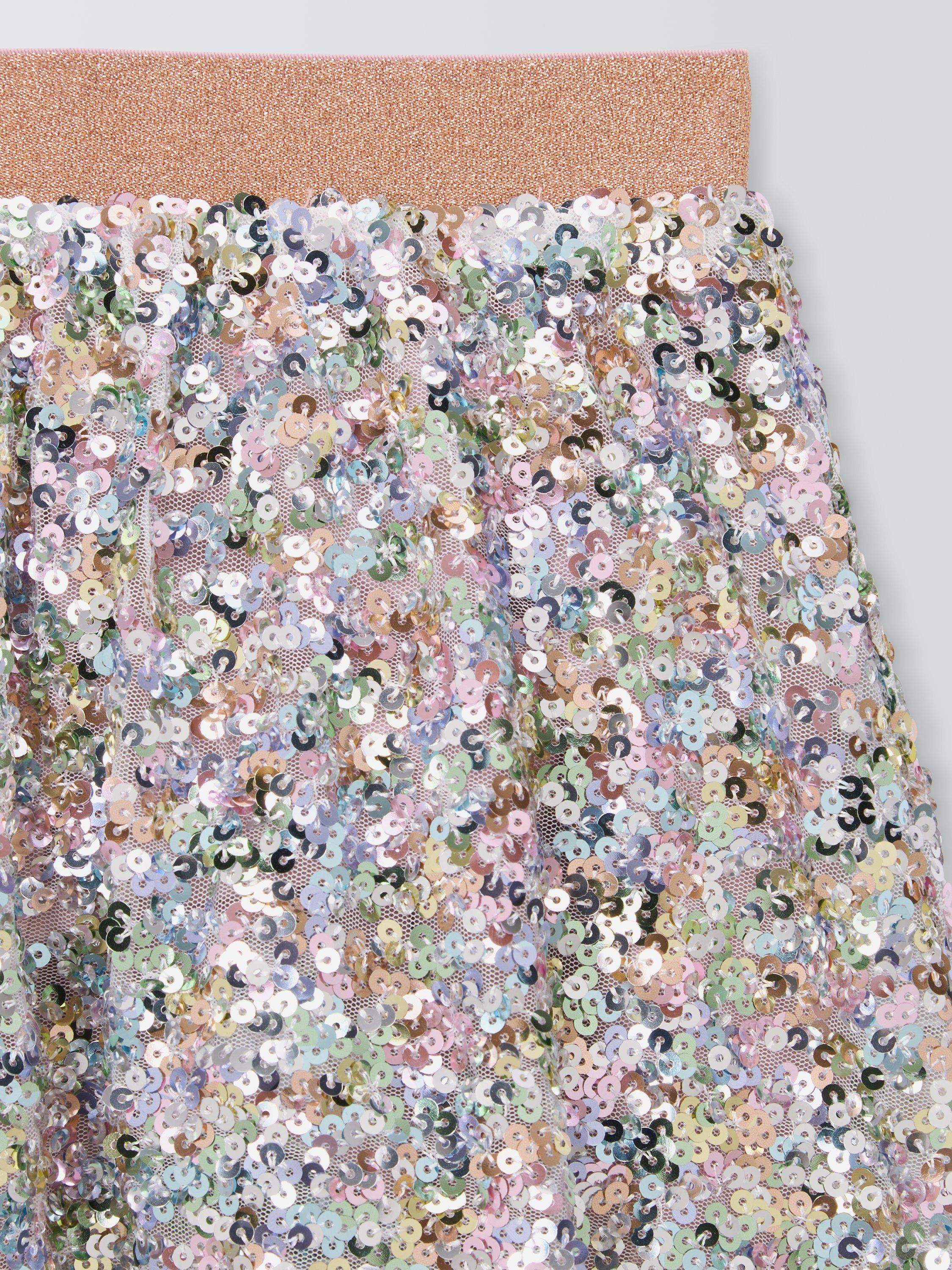 Product image 7 of 7, which shows John Lewis Kids' Sequin Party Skirt, Multi, 11 years