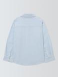 John Lewis Heirloom Collection Kids' Stripe Oxford Shirt, Light Blue