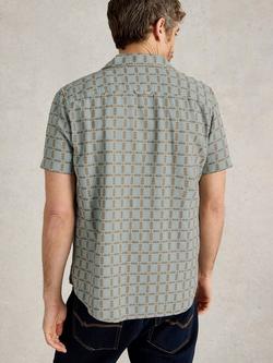 White Stuff Organic Cotton Regular Fit Check Shirt - view 2, Light Blue