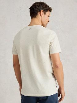 White Stuff Abersoch Cotton Blend Regular Fit Short Sleeve Graphic T-Shirt, Natural/Multi - view 2, Natural/Multi