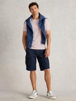 White Stuff Abersoch Cotton Regular Fit Short Sleeve T-Shirt, Mid Purple, Mid Purple