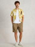 White Stuff Linen Cotton Drawstring Shorts, Natural