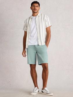 White Stuff Sutton Chino Shorts, Light Blue, Light Blue