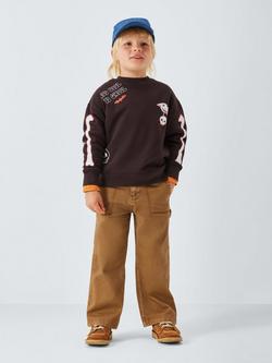 John Lewis Kids' Cool Ghoul Sweatshirt, Multi - view 2, Multi