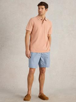 White Stuff Geo Swim Shorts, Blue/Multi, Blue/Multi