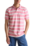 Joules Stripe Cotton Polo Shirt