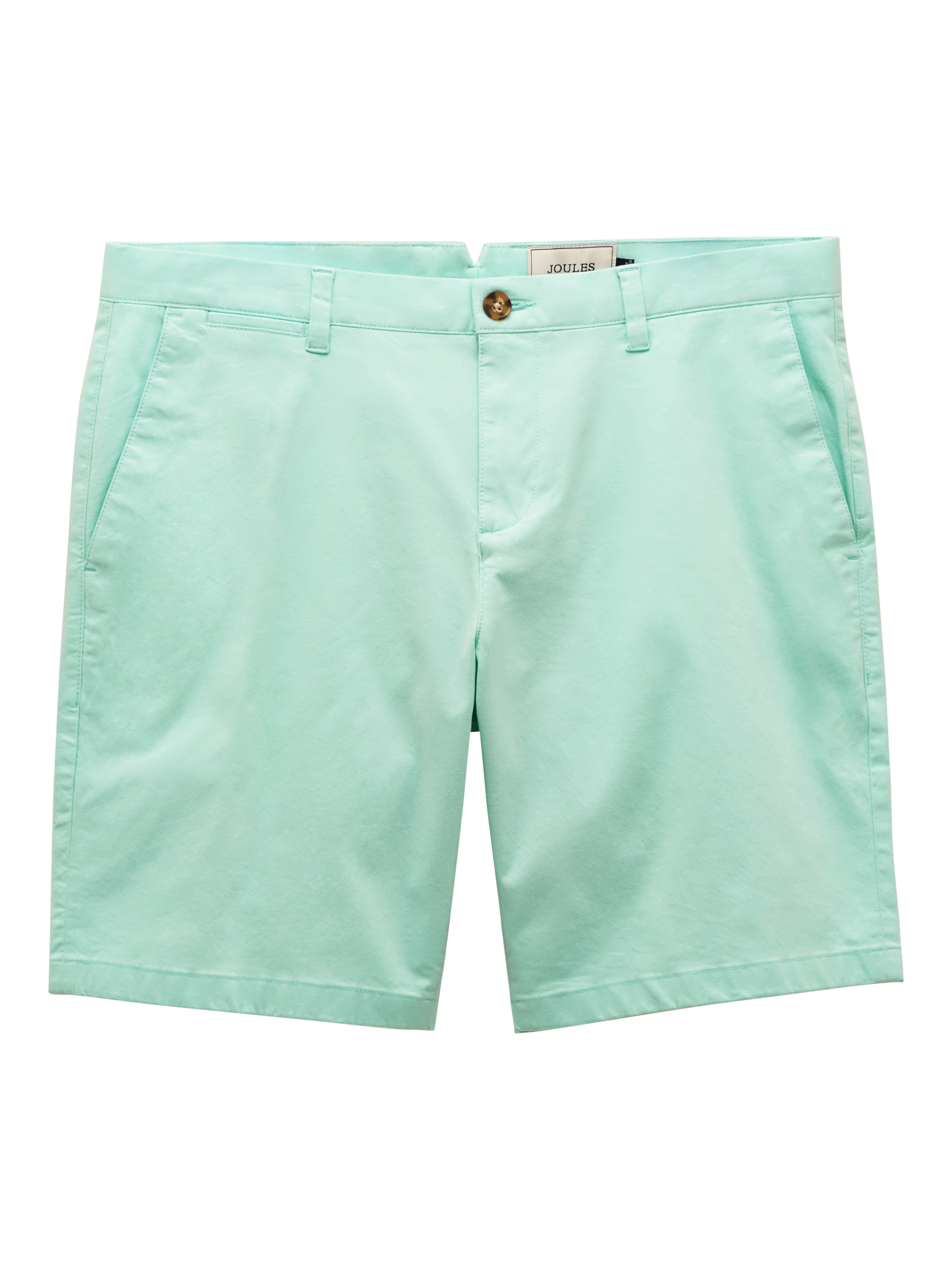Product image 6 of 7, which shows Joules Regular Fit Chino Shorts, Mid Green, 32R