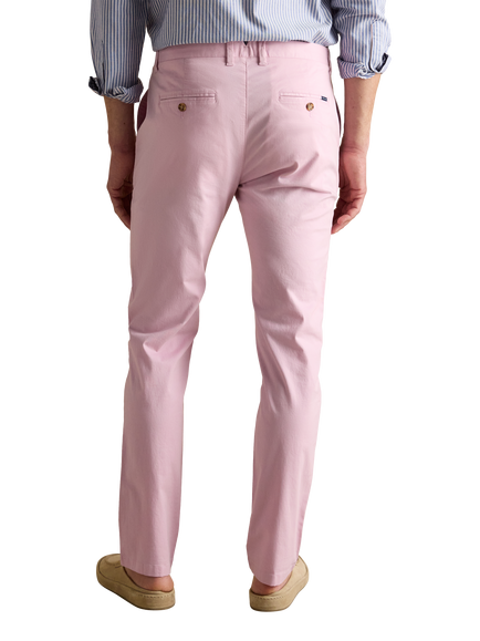 Joules Cotton Blend Chinos - view 2, Light Pink