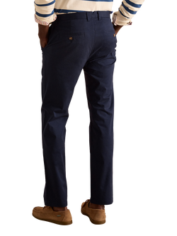 Joules Slim Fit Chino Trousers, Navy - view 2, Navy