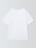 John Lewis Kids' Crew Neck T-Shirt, White