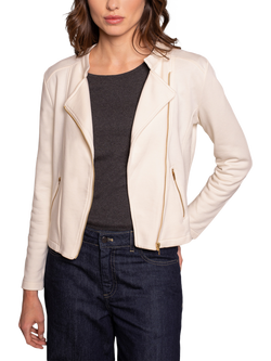 Celtic & Co. Chloe Biker Jacket, Cream