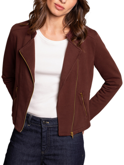 Celtic & Co. Chloe Biker Jacket, Cocoa
