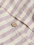 Piglet in Bed Pembroke Stripe Linen Blend Bedding