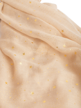 Bloom & Bay Zara Star Scarf, Beige