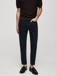 Mango Sammy Tapered Fit Jeans, Open Grey