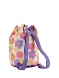 Small Stuff Kids' Floral Duffle Bag, Pink/Multi