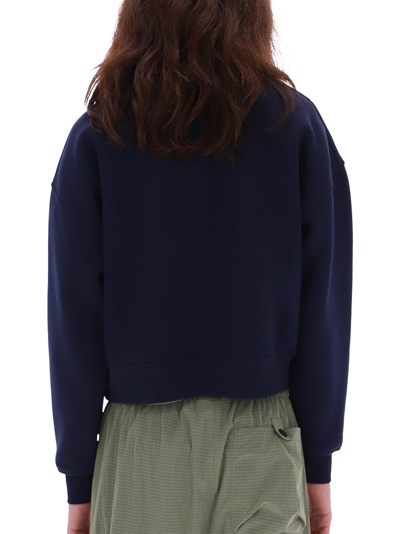 Product image 2 of 3, which shows Hunter Tina Cropped Sweatshirt, Night Sky, S