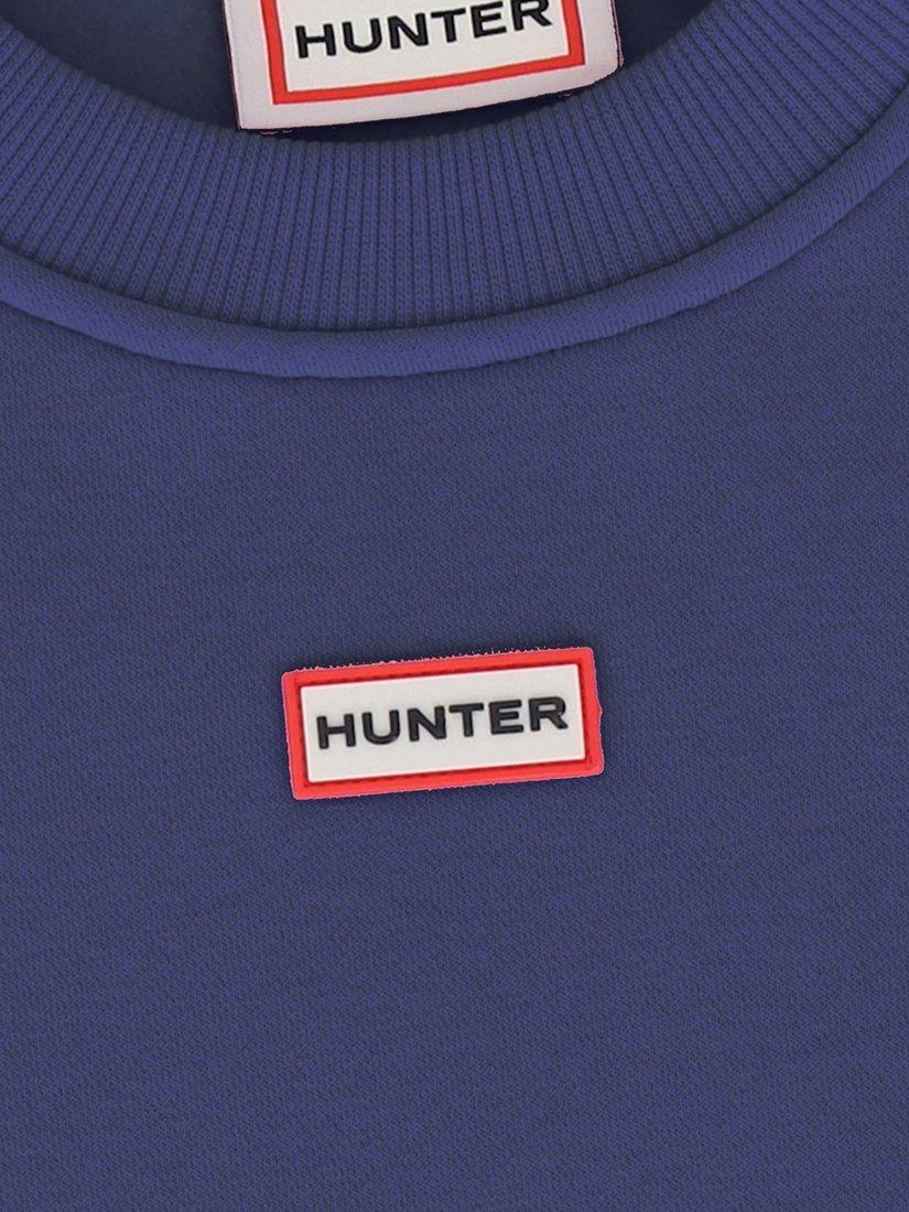 Product image 3 of 3, which shows Hunter Tina Cropped Sweatshirt, Night Sky, S