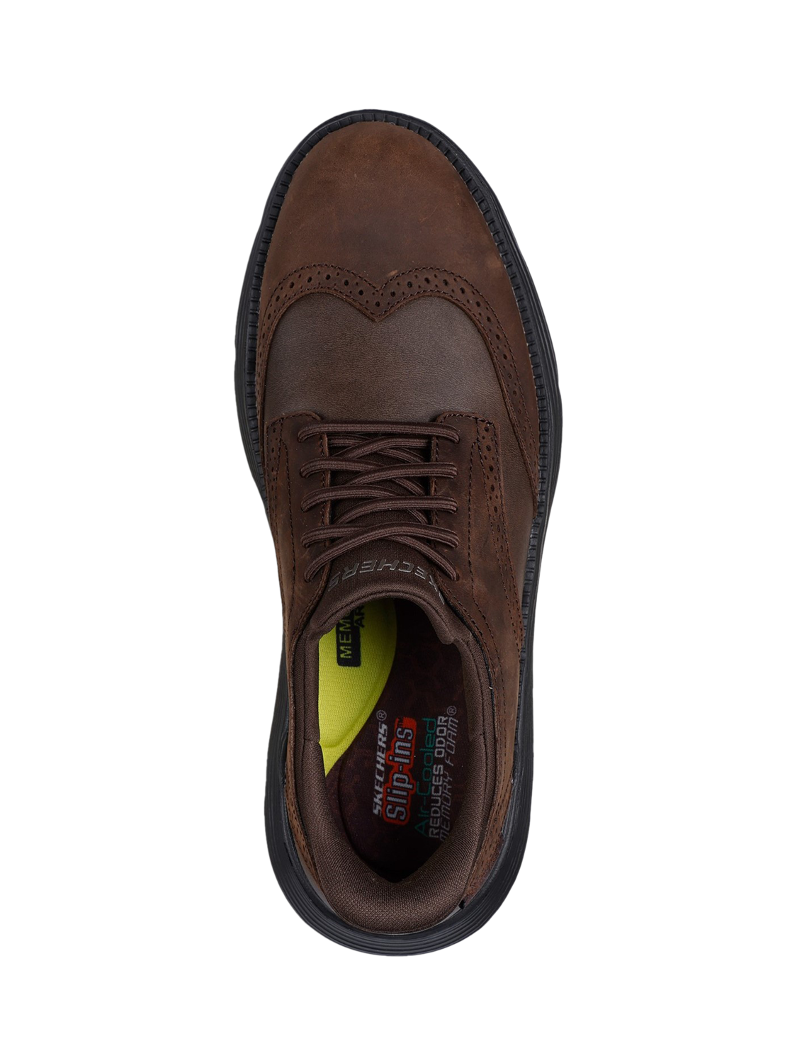 Product image 4 of 4, which shows Skechers Hands Free Slip-Ins Garza Sully Trainers, Cocoa, 6