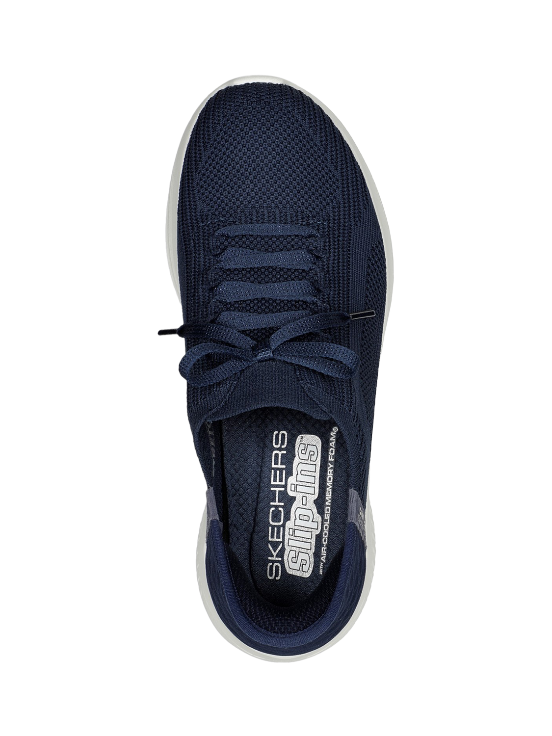 Product image 4 of 4, which shows Skechers Ultra Flex 3.0 Brilliant Path Trainers, Navy, 3