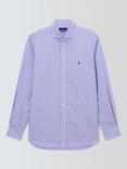 Polo Ralph Lauren Cotton Regular Fit Dress Shirt, Pink/White, 3161b Orchid/White